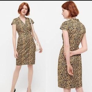 J. Crew Leopard Print Dress